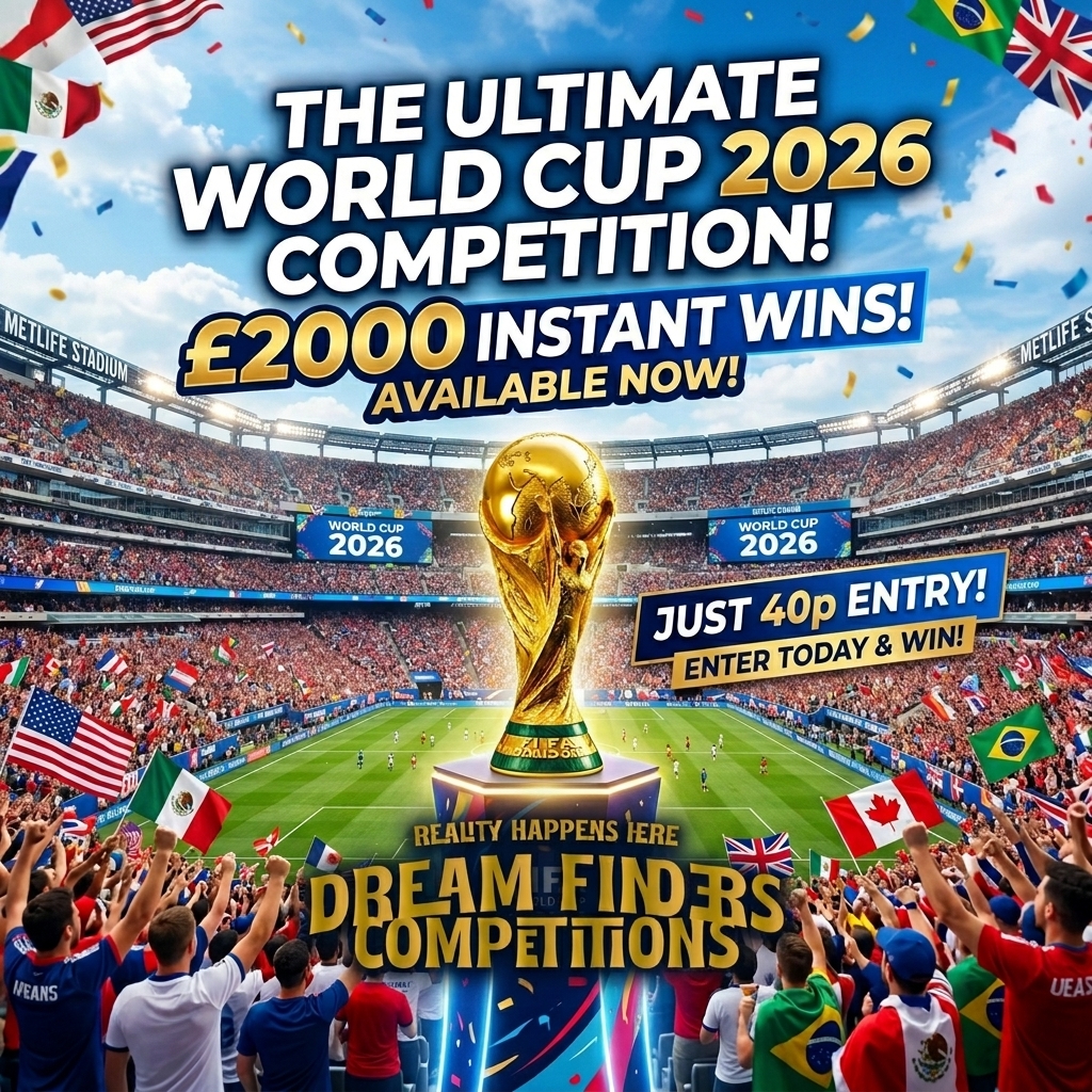 WORLD CUP CASH HUNT- £2000 INSTANTS & 2 x £100 End Prizes