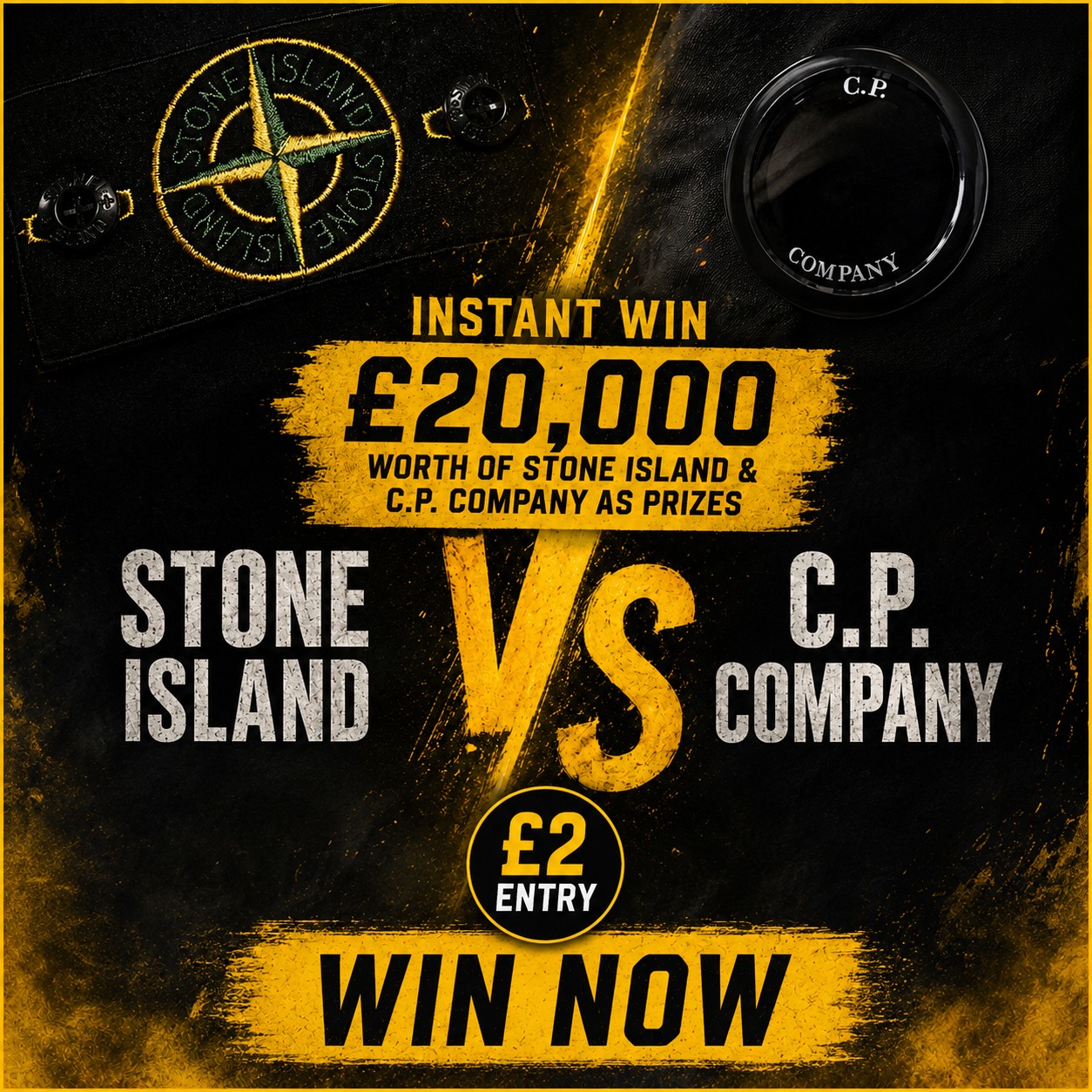 Stone Island V C.P. Company Instant Win