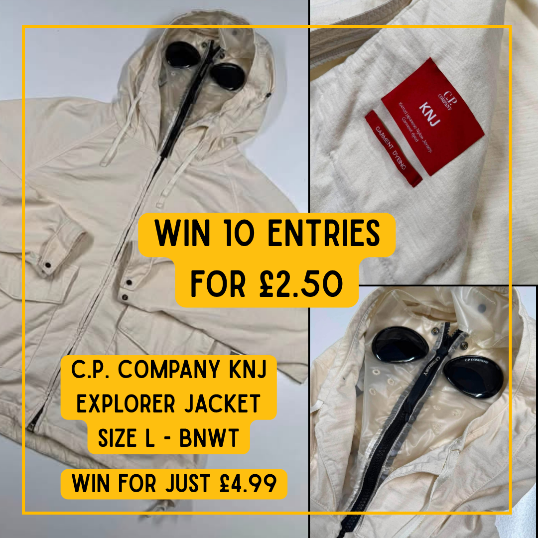 ODDS CRUSHER - Win 10 Entries into C.P. Company Explorer