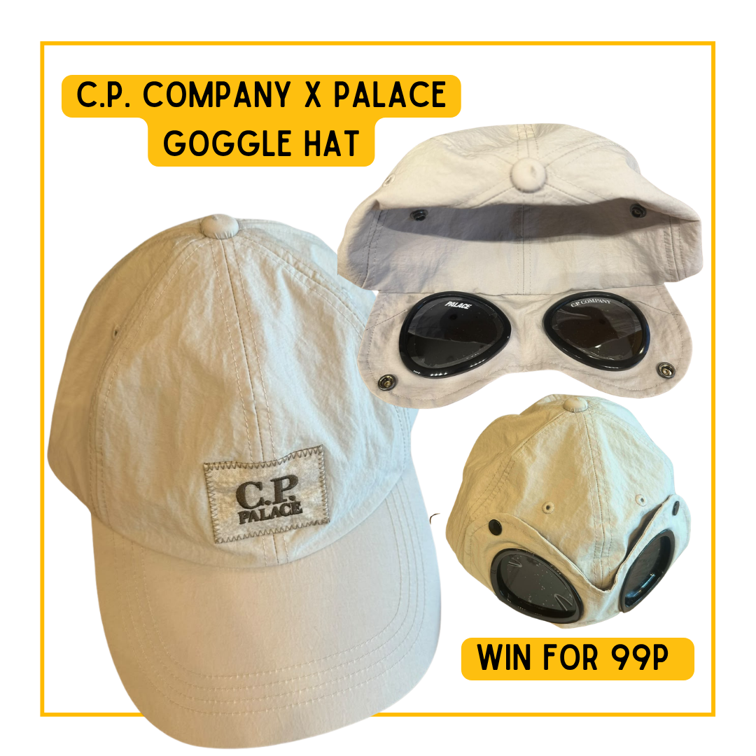 C.P. Company x Palace goggle hat