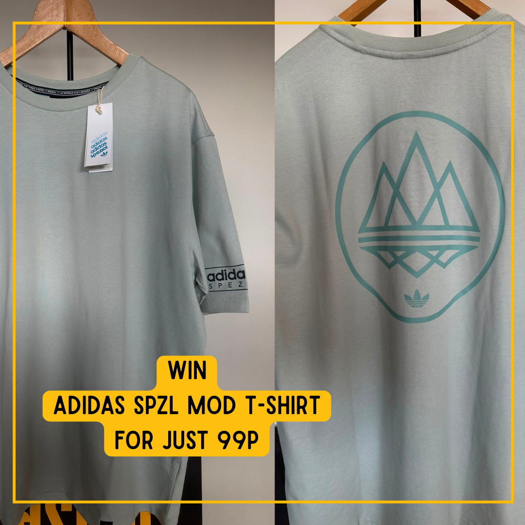 adidas SPZL Mod T-shirt - Wonder Silver - Size L