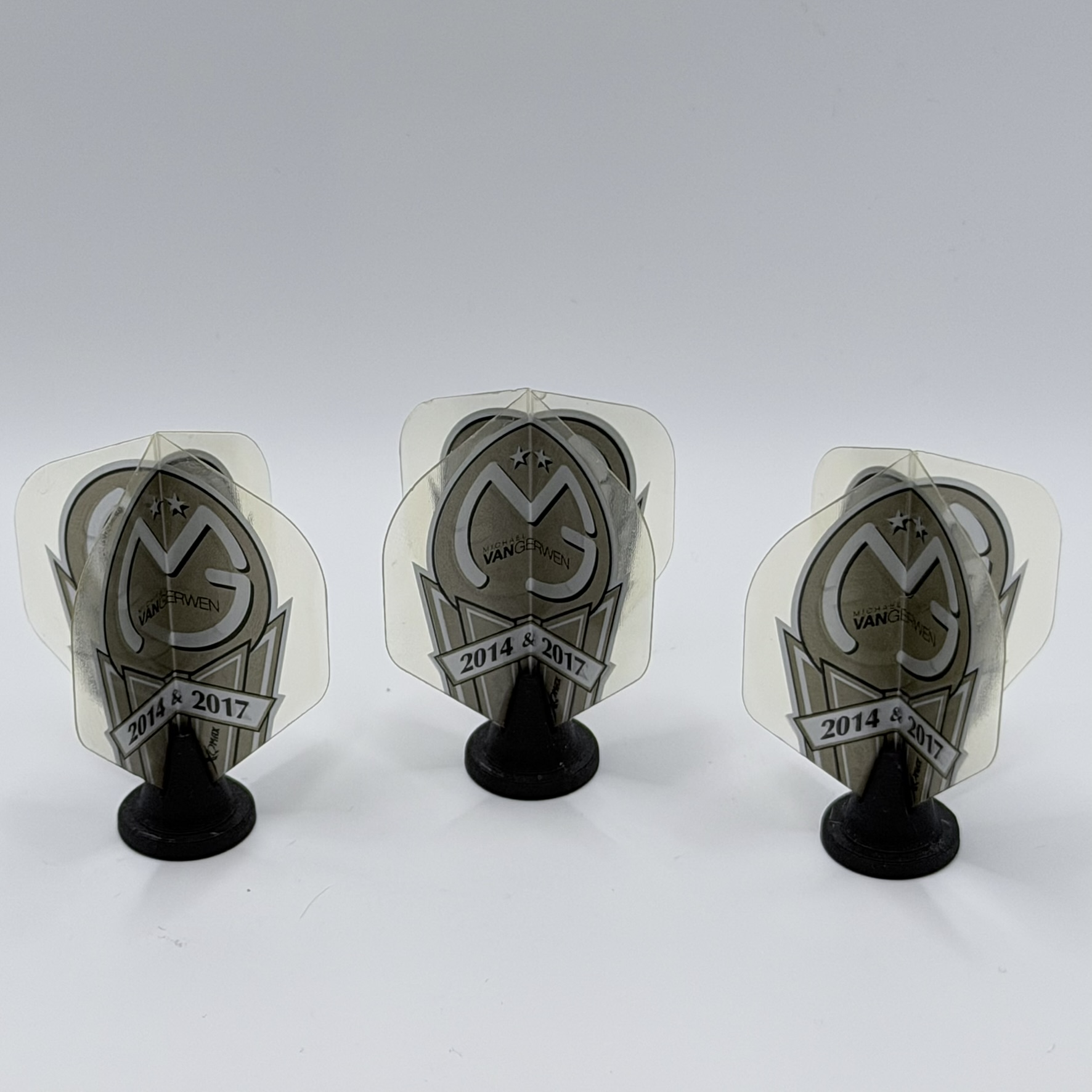 3 X MICHAEL VAN GERWEN 2017 LIMITED EDITION FLIGHTS