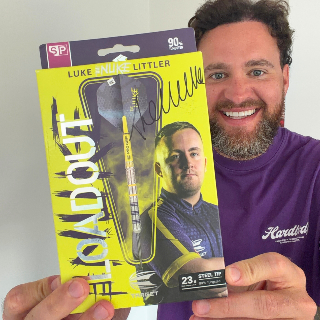HAND SIGNED LUKE LITTLER LOADOUT DARTS