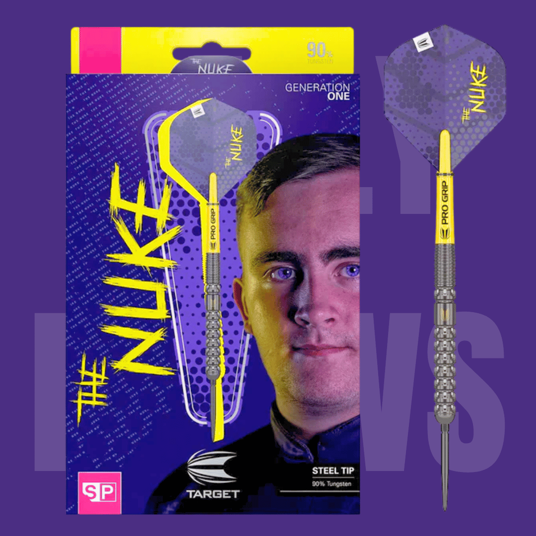 HAND SIGNED LUKE LITTLER G1 DARTS