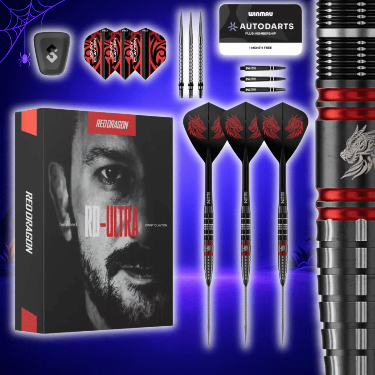 NEW RED DRAGON JONNY CLAYTON RD-ULTRA SP DARTS