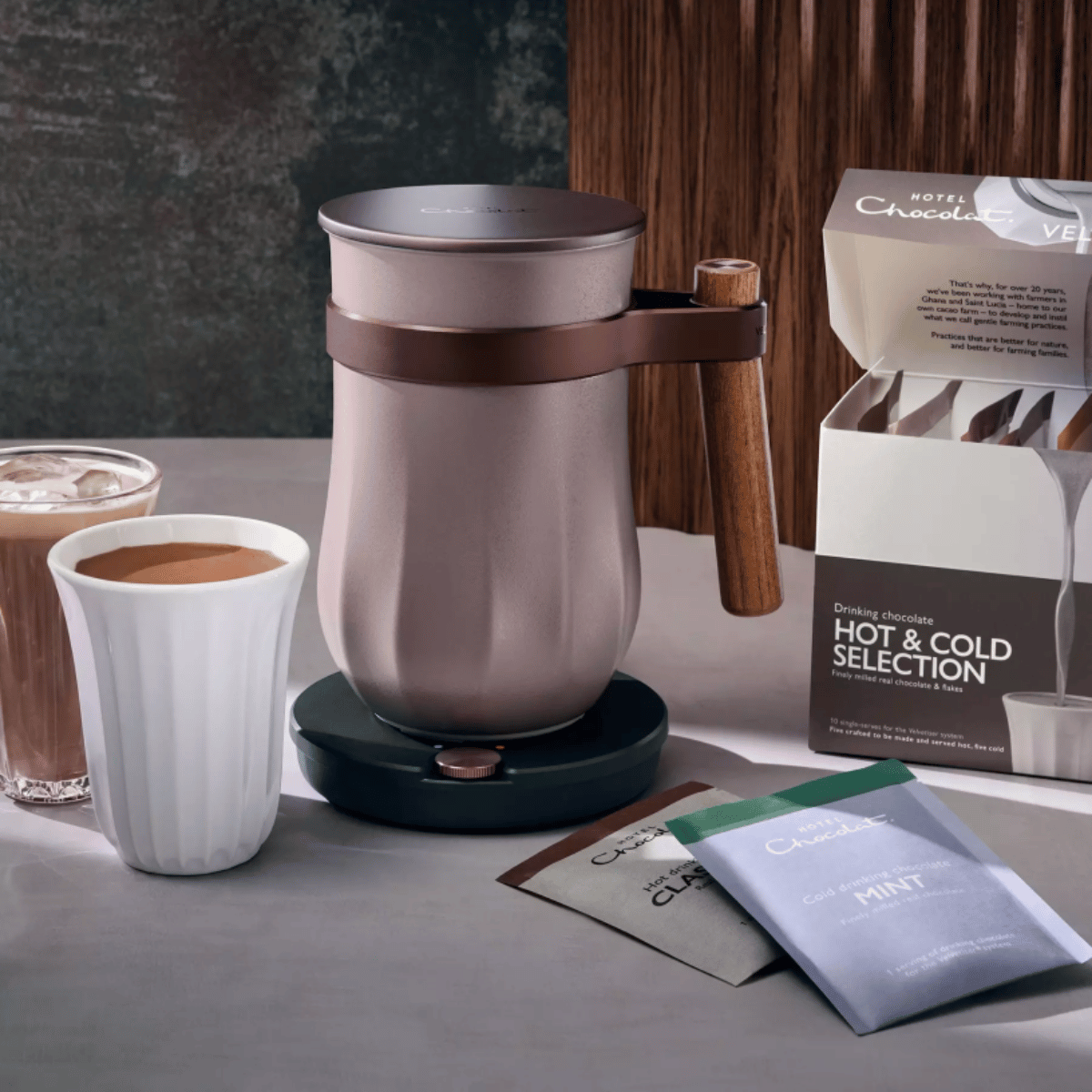 🍫 HOTEL CHOCOLAT VELVETISER PEBBLE · JUST 80p!