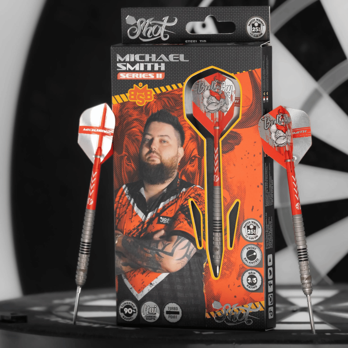 🎯 MICHAEL SMITH SERIES II TP DARTS · JUST 89p!
