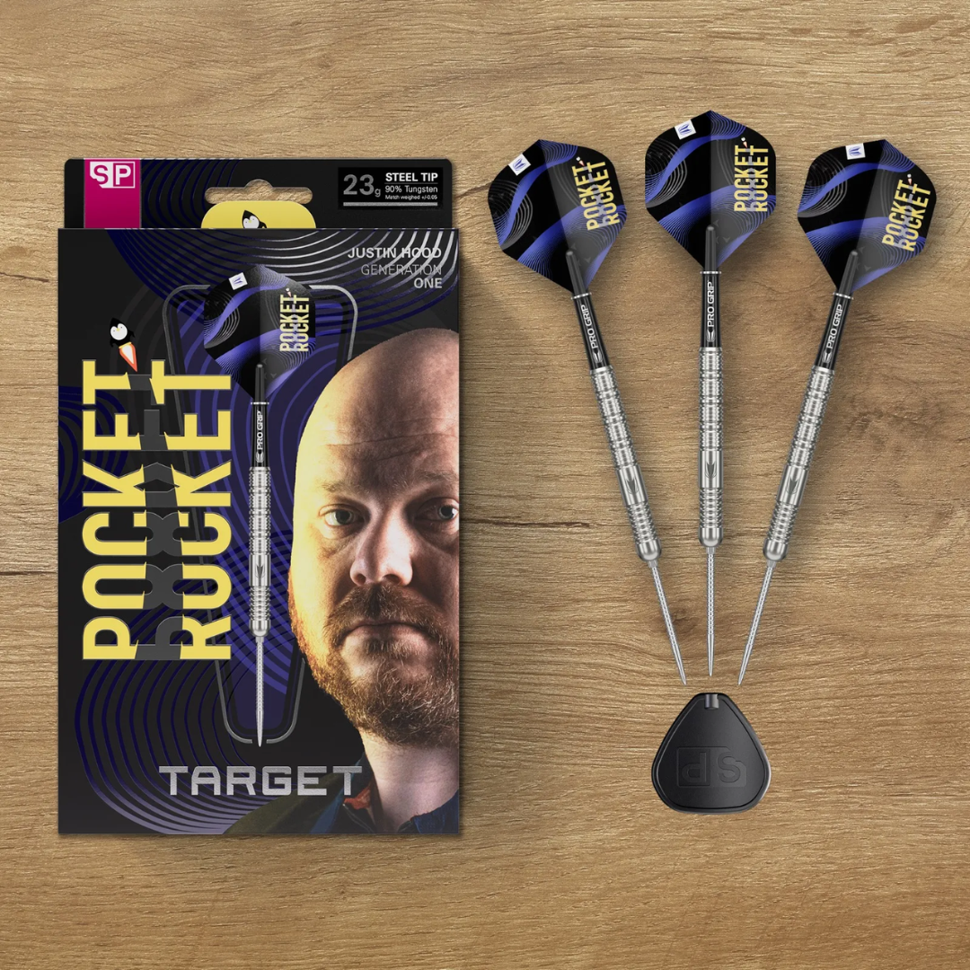 TARGET DARTS JUSTIN HOOD G1 90% DARTS