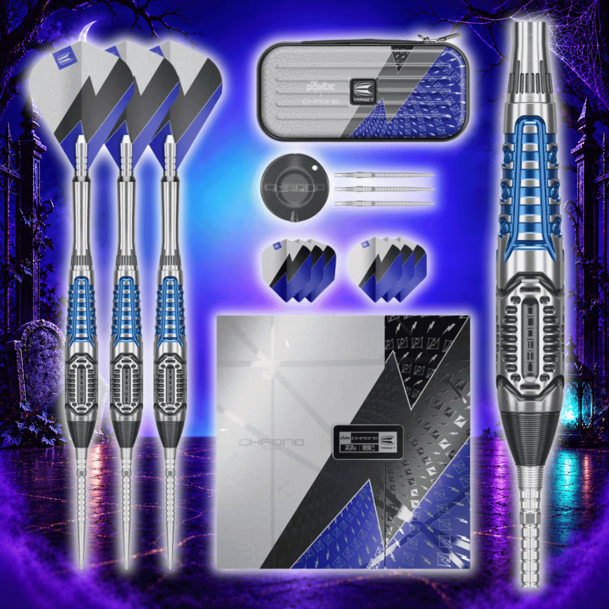 ⚡ PHIL TAYLOR POWER CHRONO SP DARTS · JUST 69p!