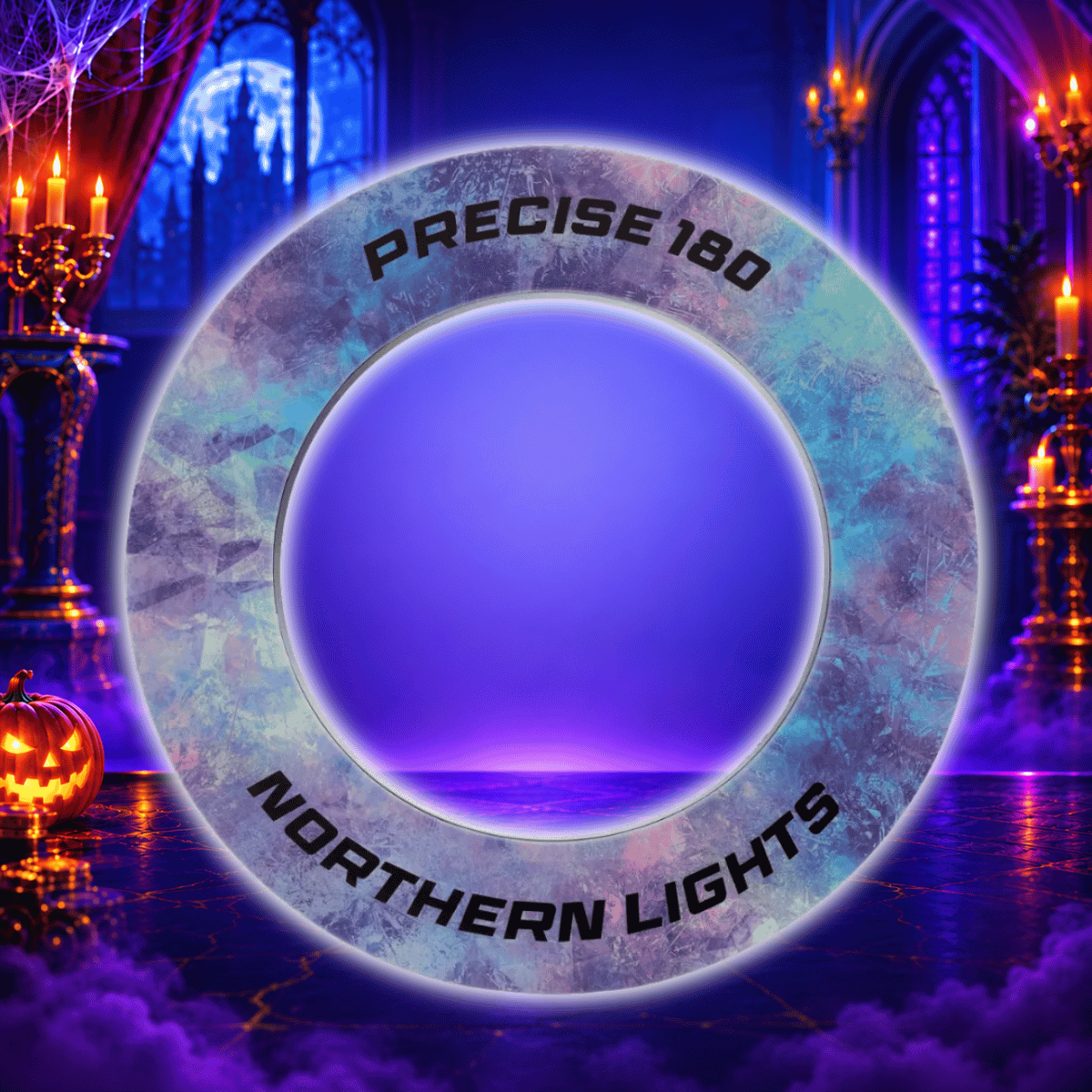 PRECISE180 NORTHERN LIGHTS DARTBOARD SURROUND · JUST 1p!