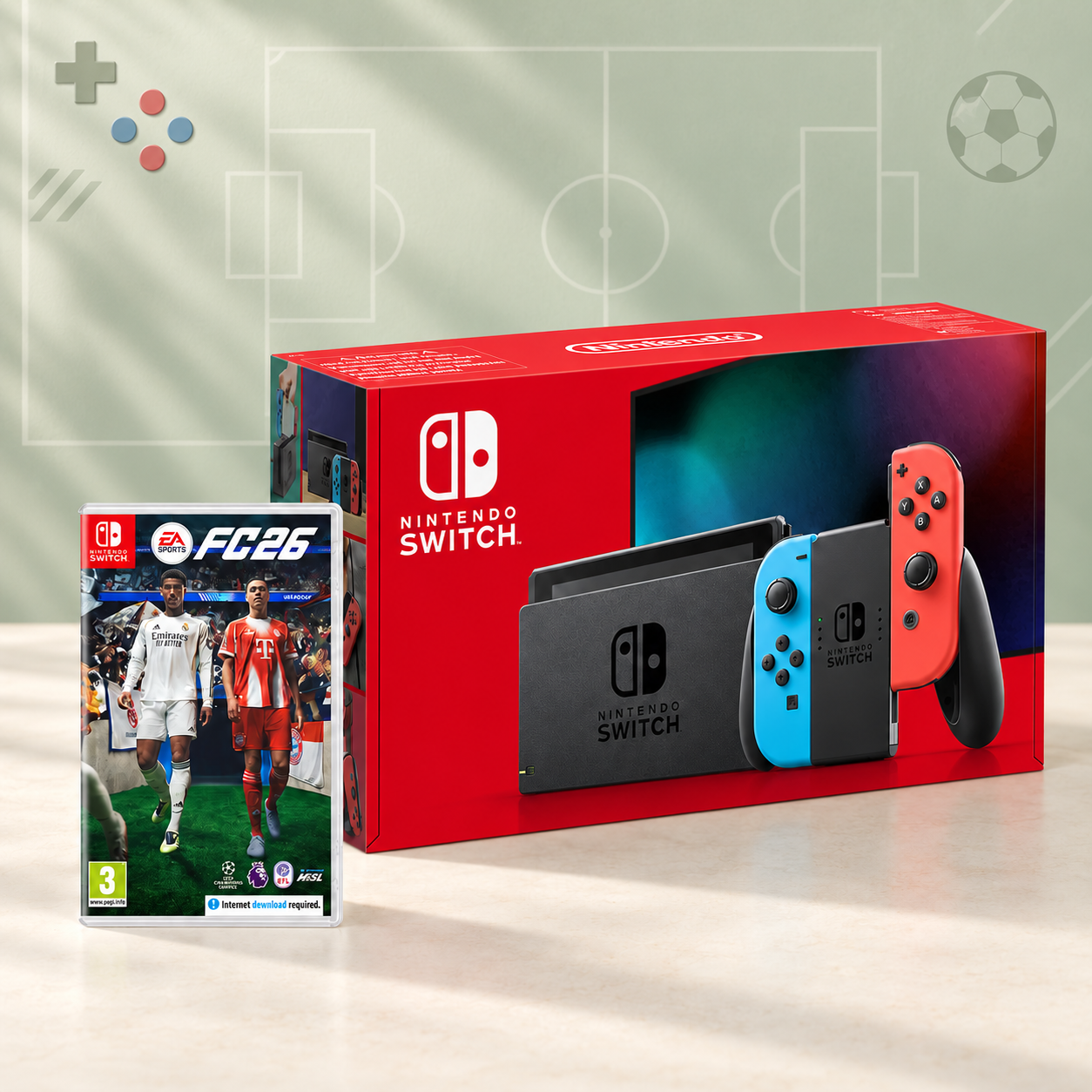 🎮 NINTENDO SWITCH + EA SPORTS FC26 · JUST 90p!