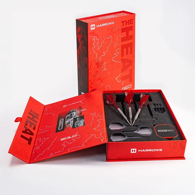 NEW HARROWS DAMON HETA GEO QP DARTS (22G - 25G)
