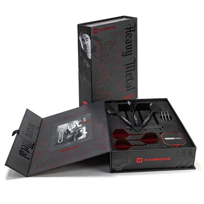 NEW HARROWS RYAN SEARLE GEO QP DARTS (22G - 32G)