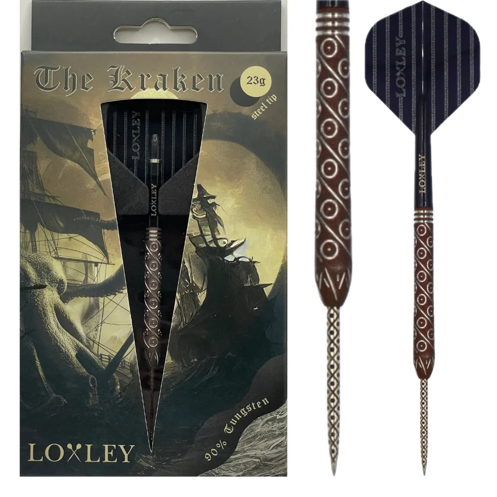 LOXLEY "THE KRAKEN" LIMITED EDITION DARTS (BRONZE VERSION) - ONLY 25 UK SETS MADE
