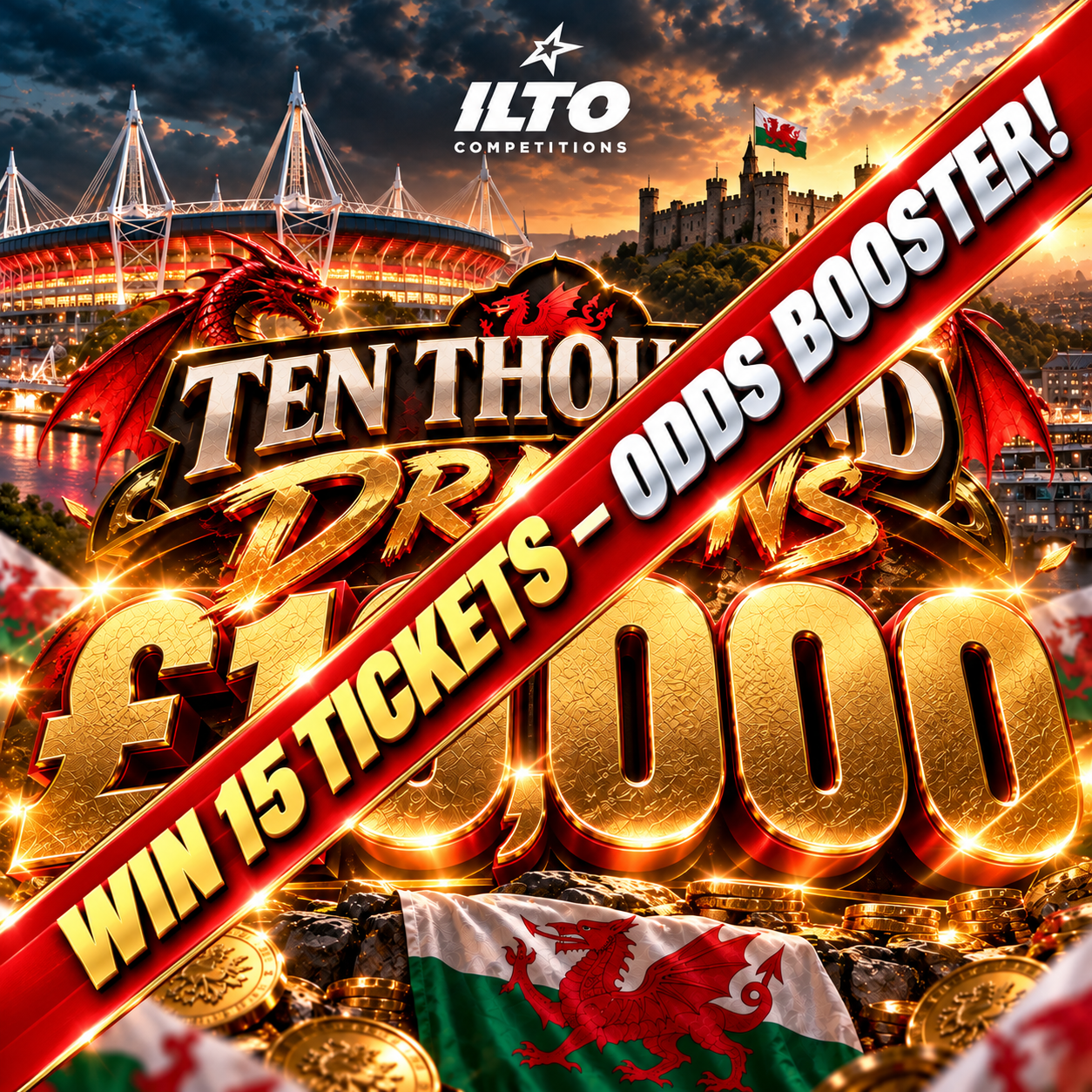 TEN THOUSAND DRAGONS – 15 TICKET ODDS BOOSTER!