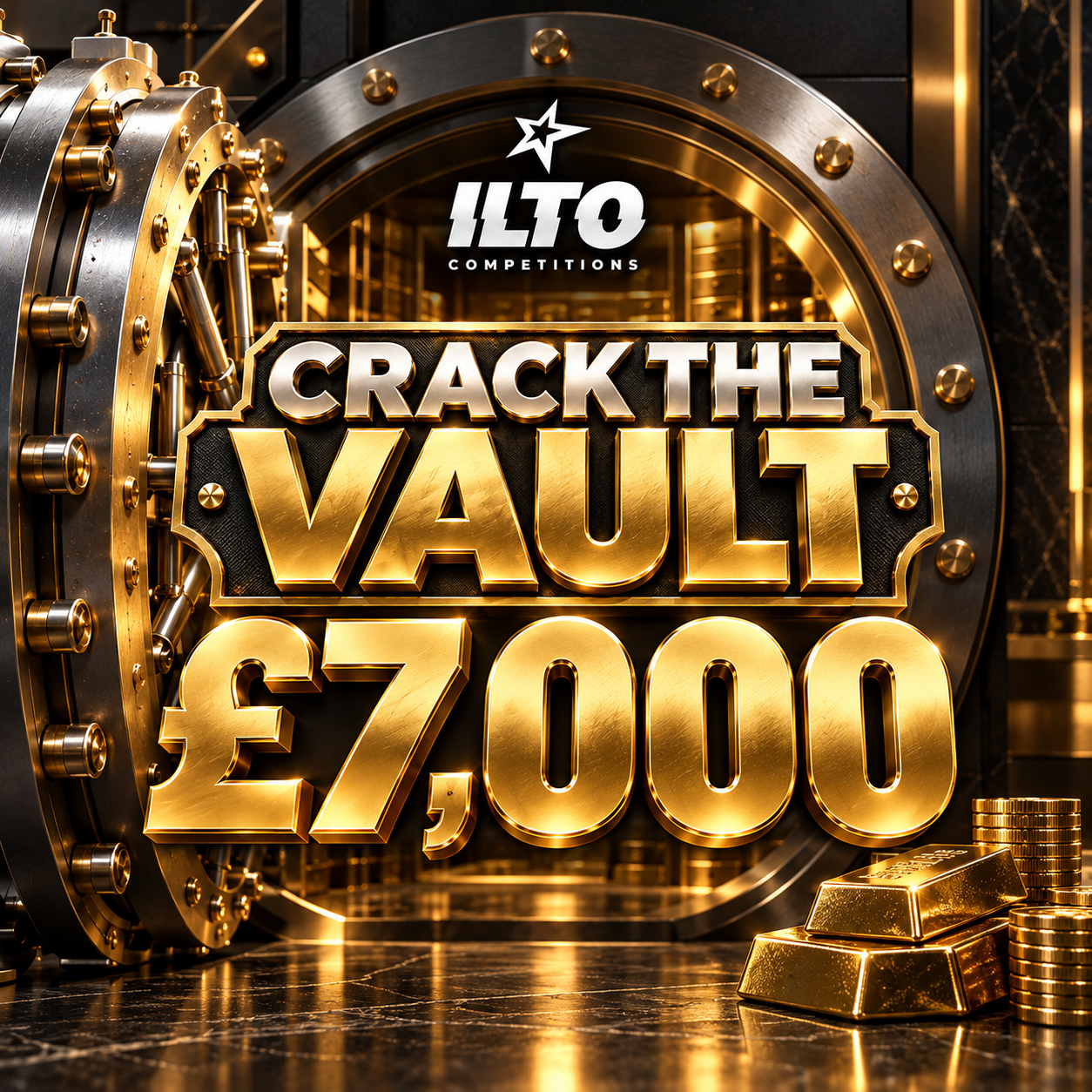 CRACK THE VAULT – £7,000 CASH