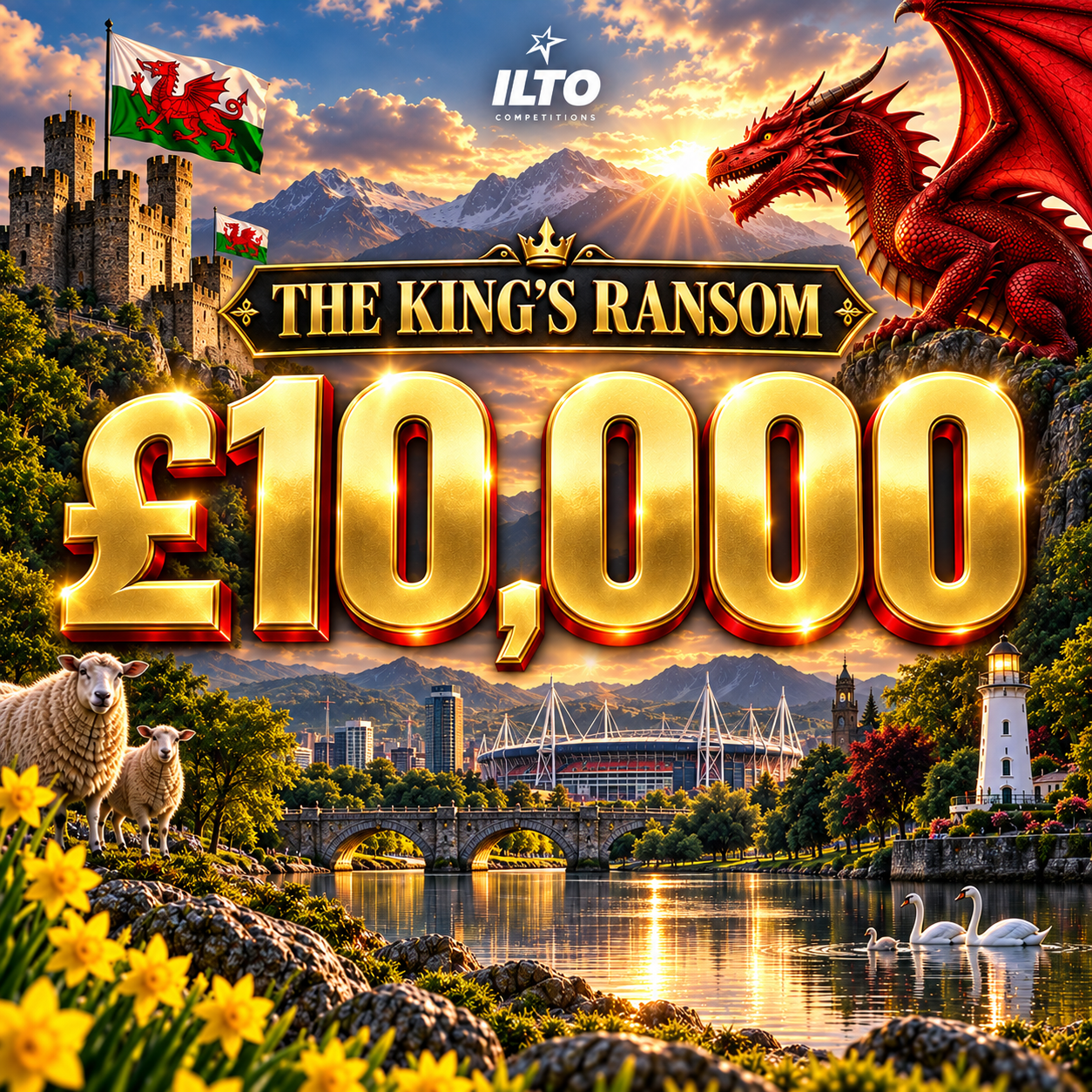 💸THE KING'S RANSOM– £10,000 💸