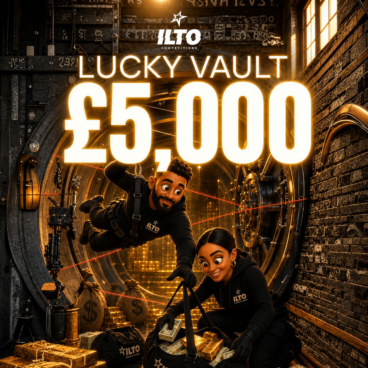 💸LUCKY VAULT– £5,000 💸