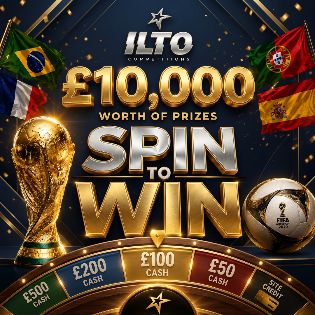 WORLD CUP 2026 – £10,000 SPIN TO WIN!