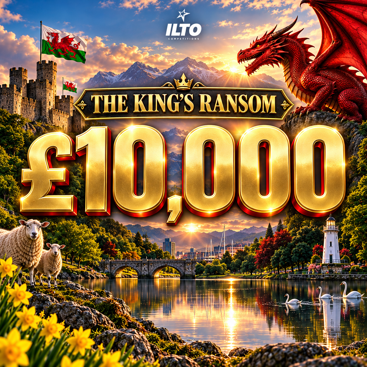 💸THE KING'S RANSOM– £10,000 💸