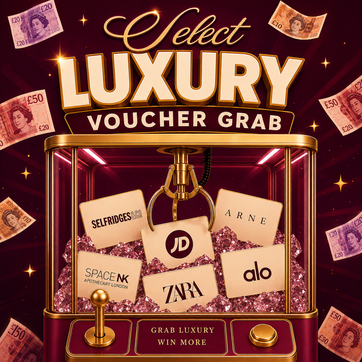 Luxury Voucher Grab