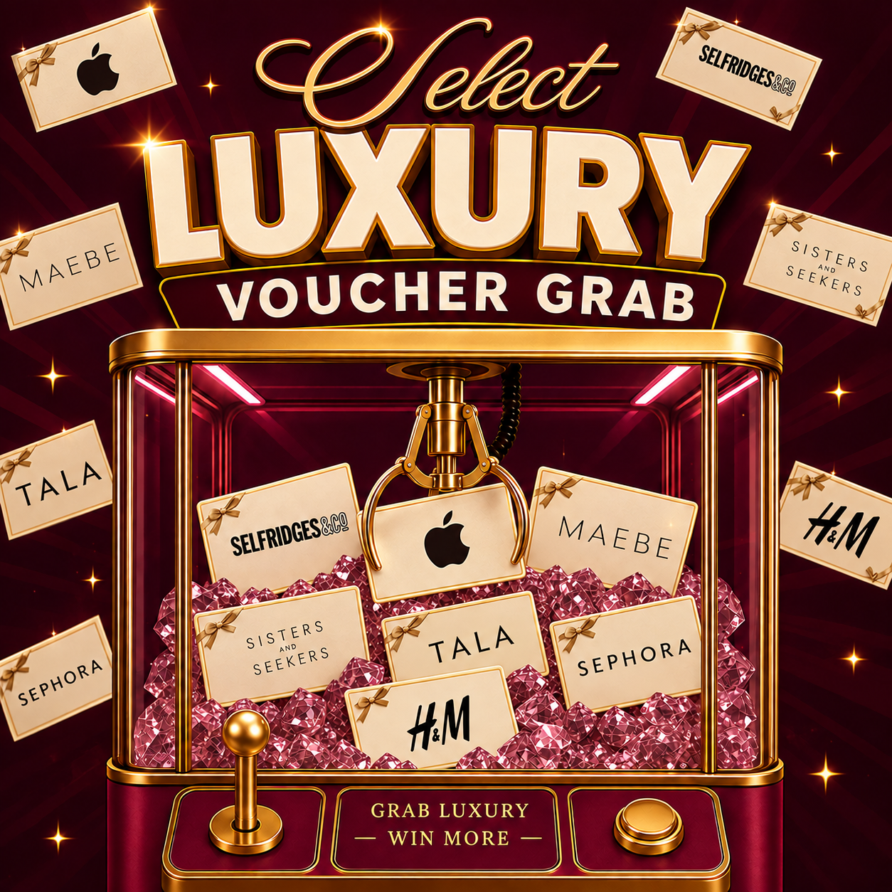 Luxury Voucher Grab Is Back!