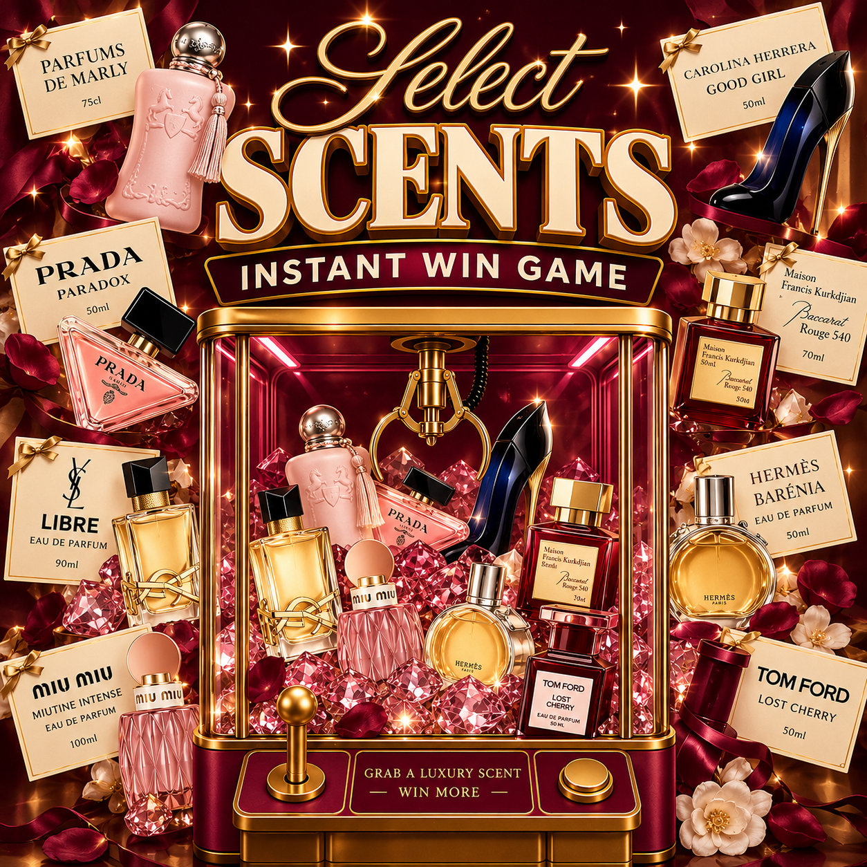 Select Scents Luxury Perfume Instant Wins