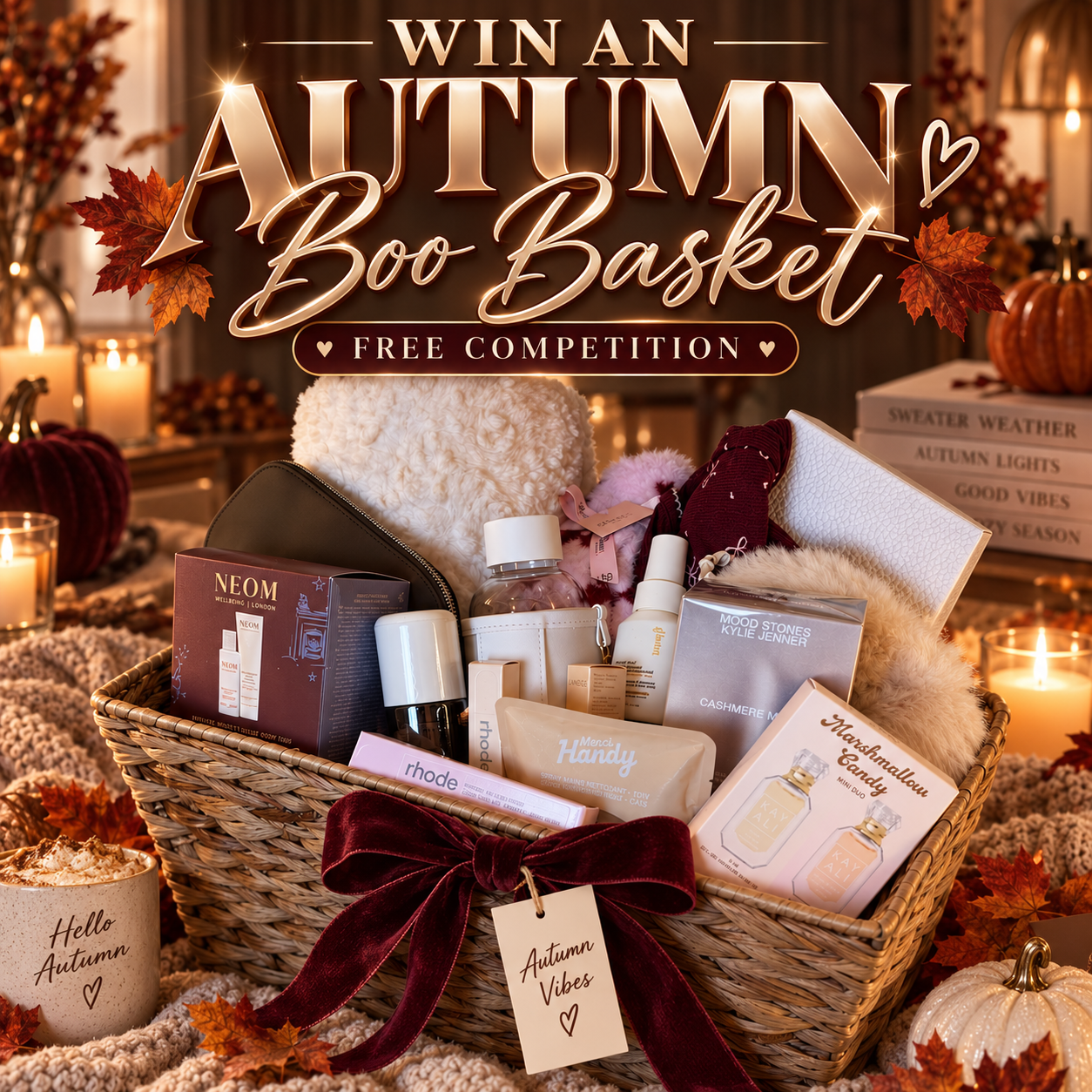FREE COMPETITION Autumn Boo Basket
