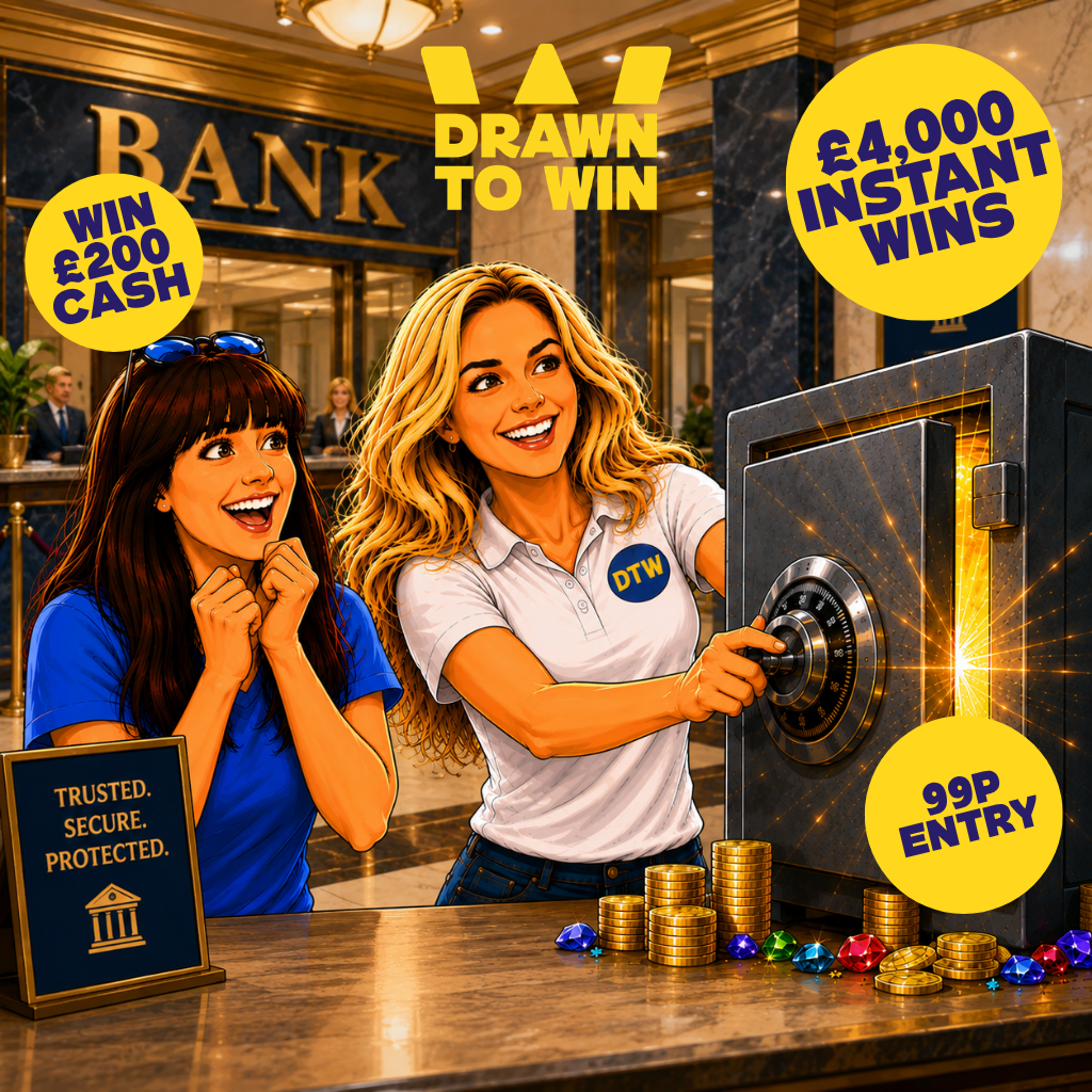£4,000 Safe Cracker Instant Win Competition!
