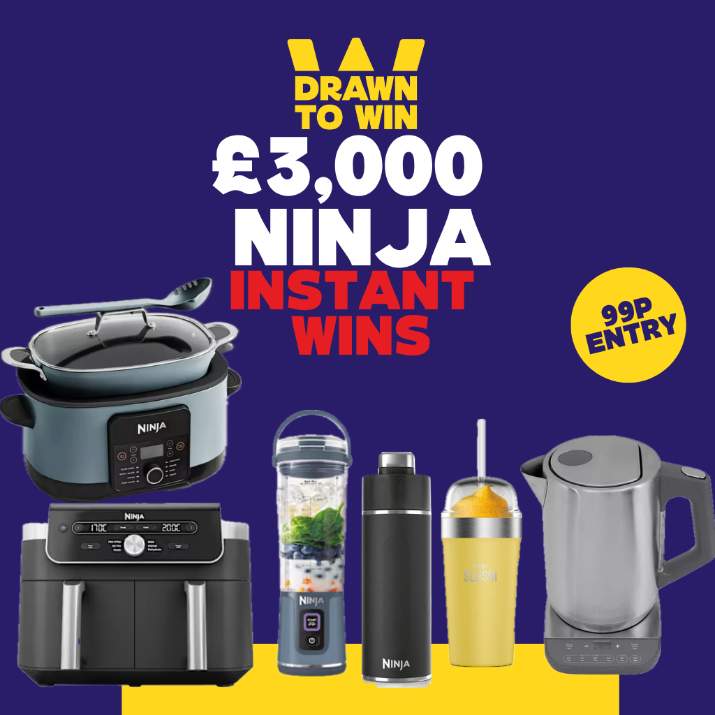 £3,000 NINJA & Cash Instant Win Competition
