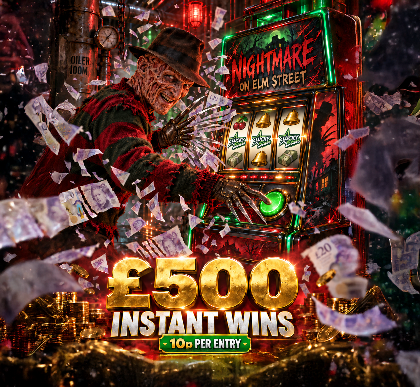 Nightmare on Elm Street Instant Win Slots