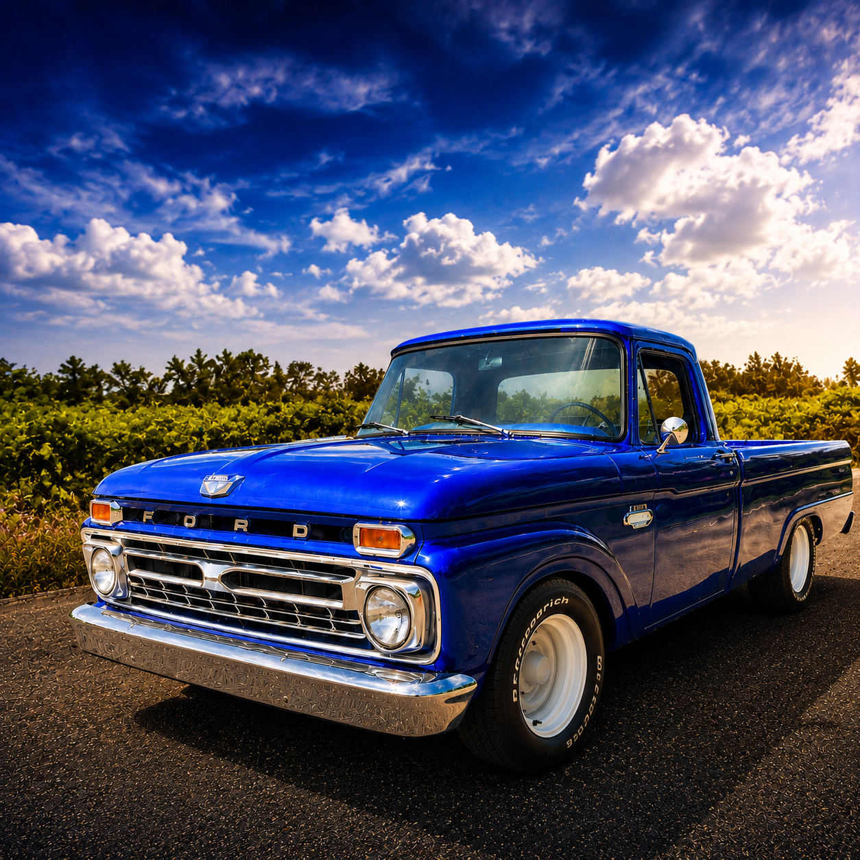 WIN - 1966 FORD F100 V8 AMERICAN TRUCK