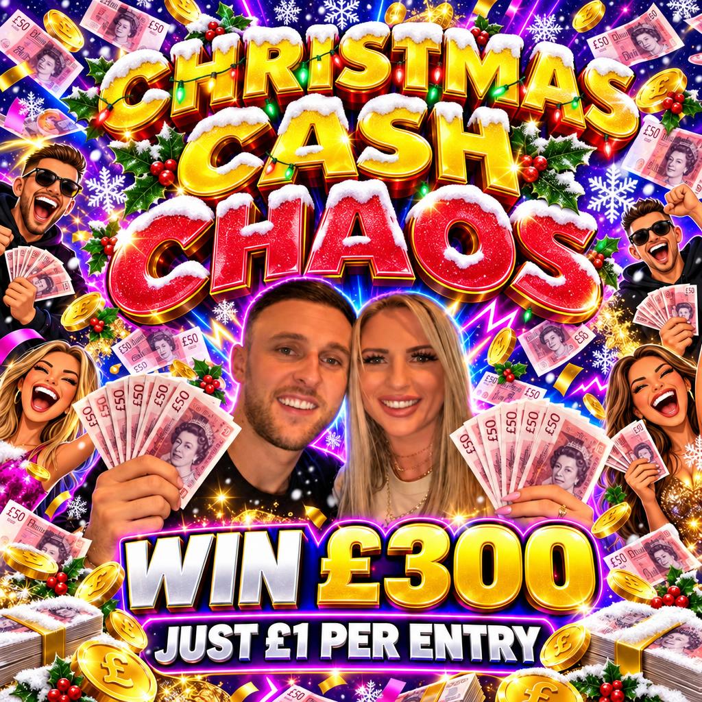 🎅🎁💰💸CHRISTMAS CASH CHAOS💸🎅🎁💰 £1 COULD GET YOU £300!!!