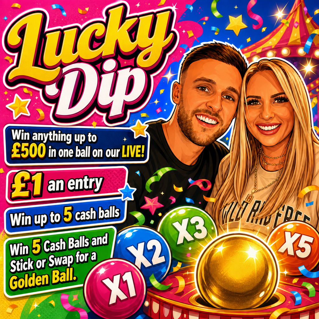 🎉💷Lucky Dip Cash Ball Live💷🎉 £5500 Prize Pool
