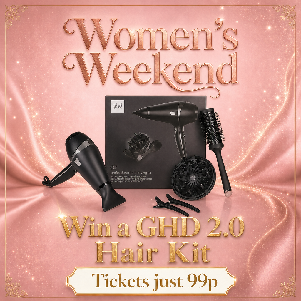 Win a GHD Air® 2.0 Hair Dryer Kit for Just 99p per Ticket!