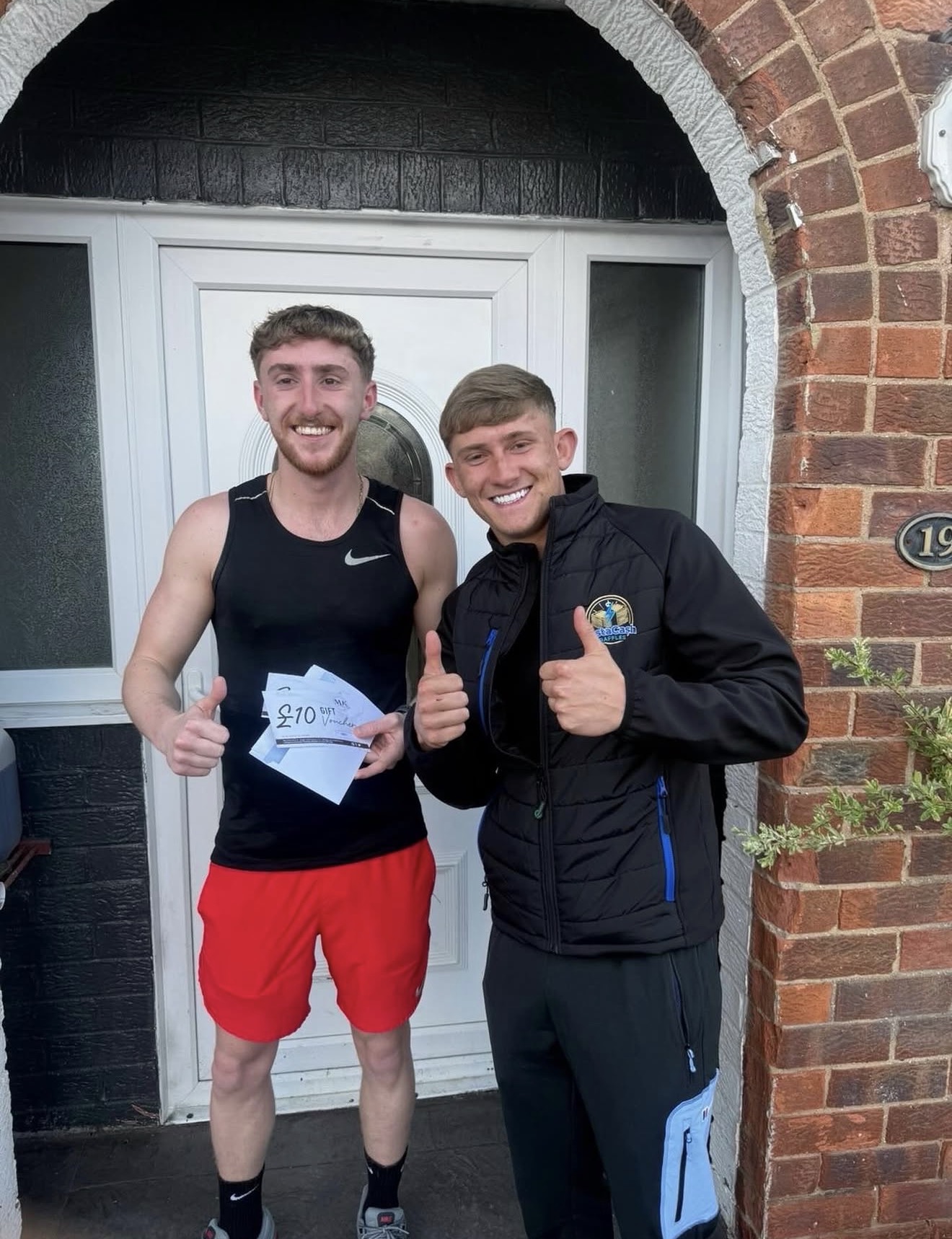 Aaron won a £30 takeaway voucher on us👌