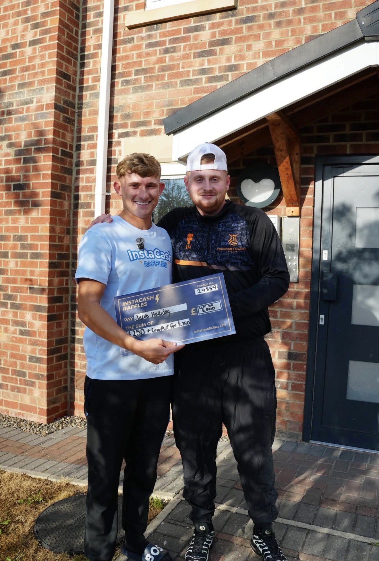 Jacob Halliday won £1000 💰