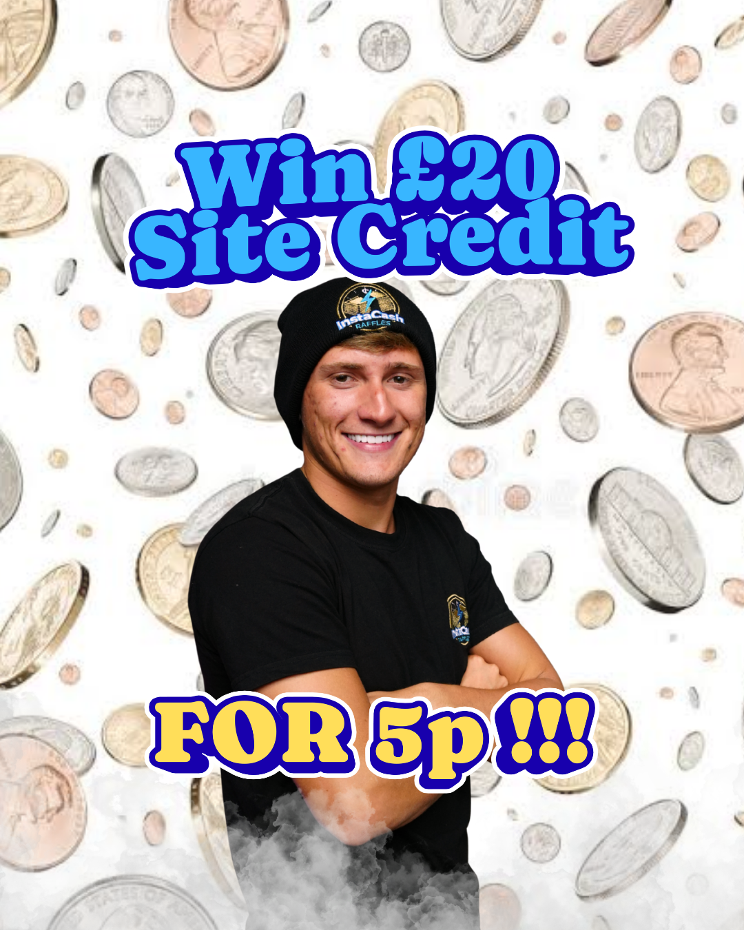 🪙 THE POCKET CHANGE DRAW 🪙 5P A TICKET | £20 SITE CREDIT