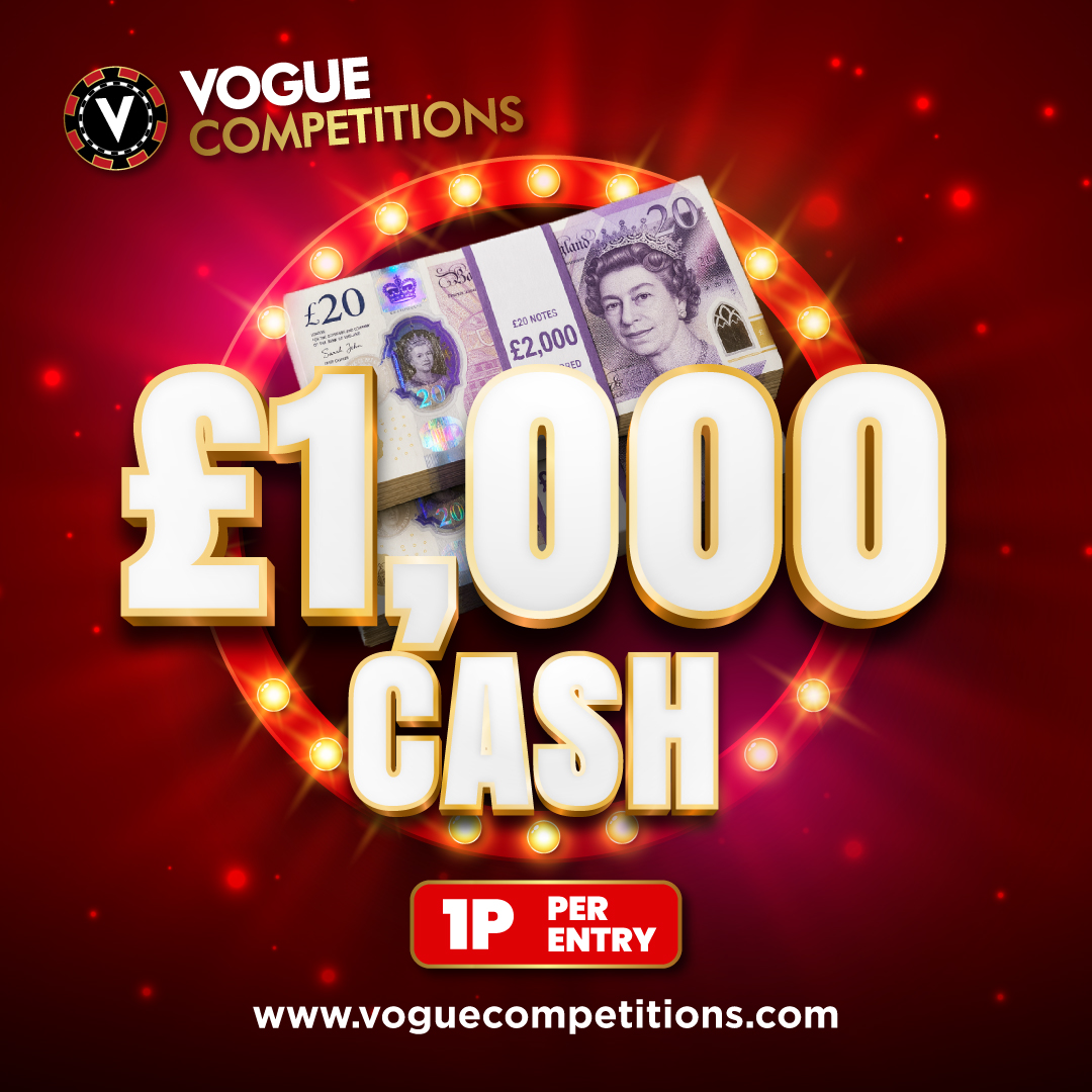 Win £1,000 Cash