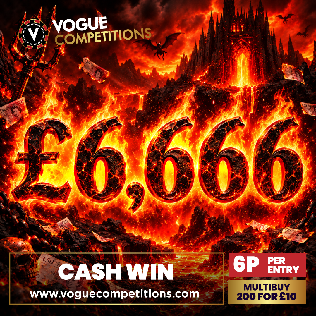Win £6,666 for 6p