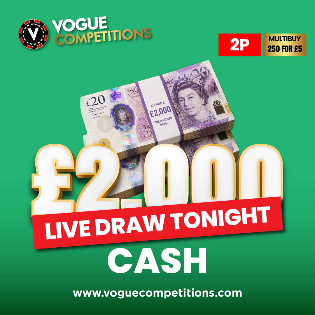 Win £2,000 Fast Cash