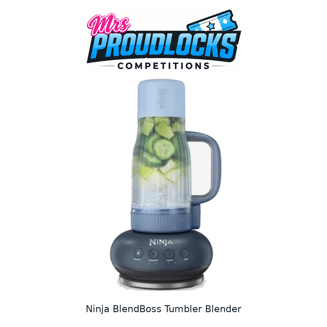 🥤 NINJA BLENDBOSS TUMBLER BLENDER 💙 FOR £1.49 A TICKET