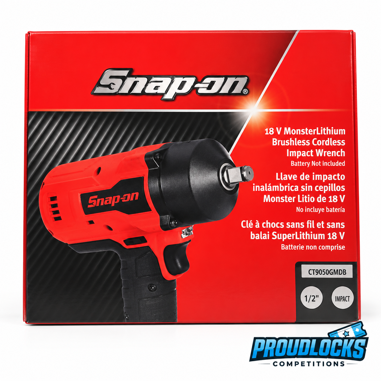 🔧🔥 WIN A SNAP-ON 18V MONSTERLITHIUM BRUSHLESS IMPACT WRENCH! FOR £1.99! 🔥🔧