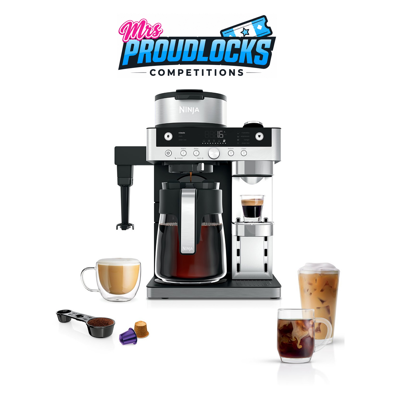 ☕✨ WIN A NINJA PRESTIGE DUALBREW SYSTEM FOR JUST £1.99☕✨