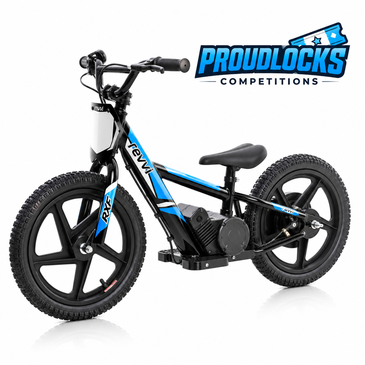 ⚡🏍️ WIN A REVVI 12″ ELECTRIC BALANCE BIKE – YOU PICK THE COLOUR! FOR JUST £1.99 🏍️⚡