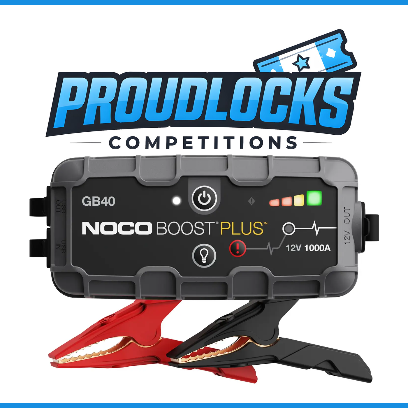 🔋🚗 WIN A NOCO BOOST PLUS GB40 JUMP STARTER FOR JUST 99P🚗🔋