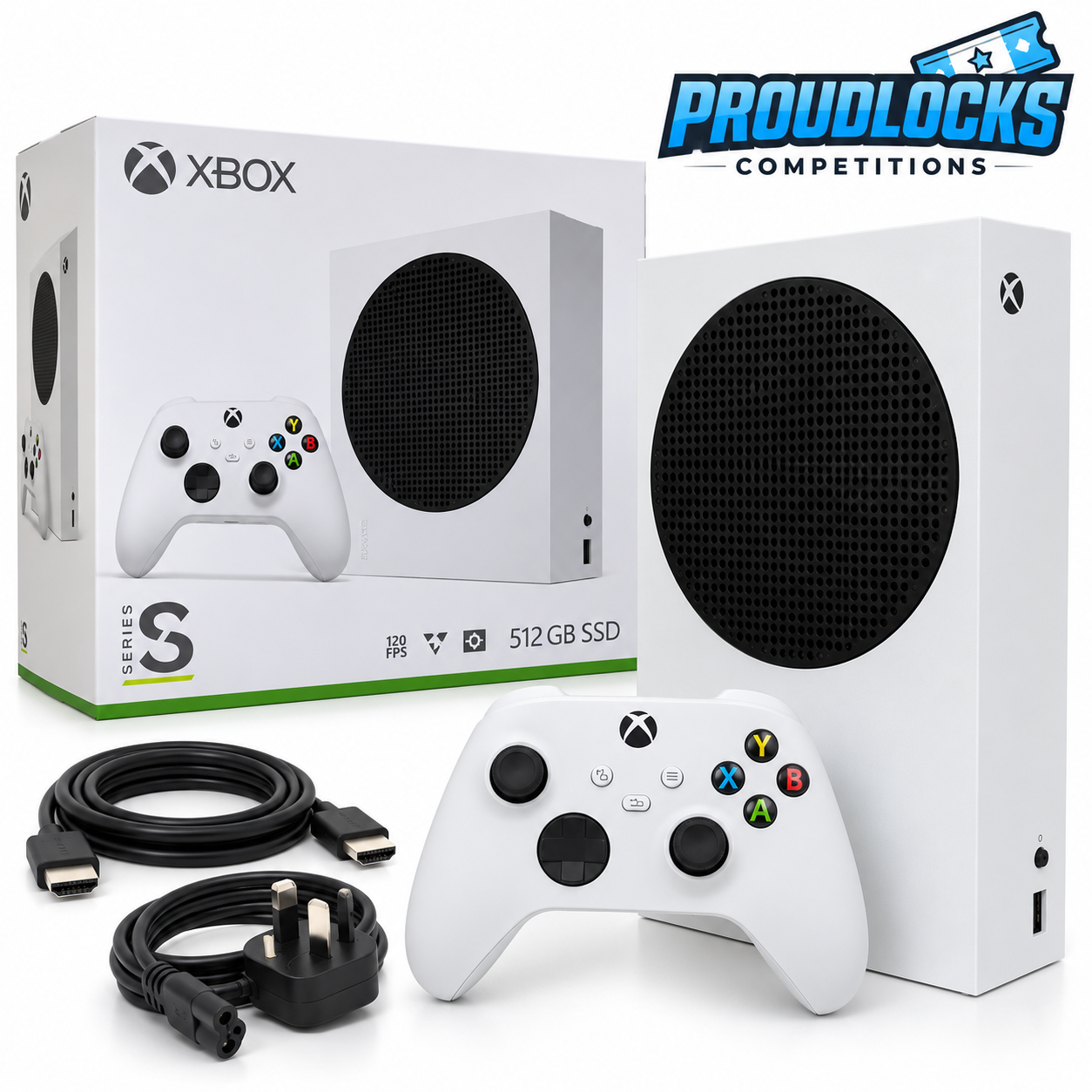 🎮🔥 WIN AN XBOX SERIES S 512GB – ROBOT WHITE! 🔥🎮 FOR £1.99 A TICKET