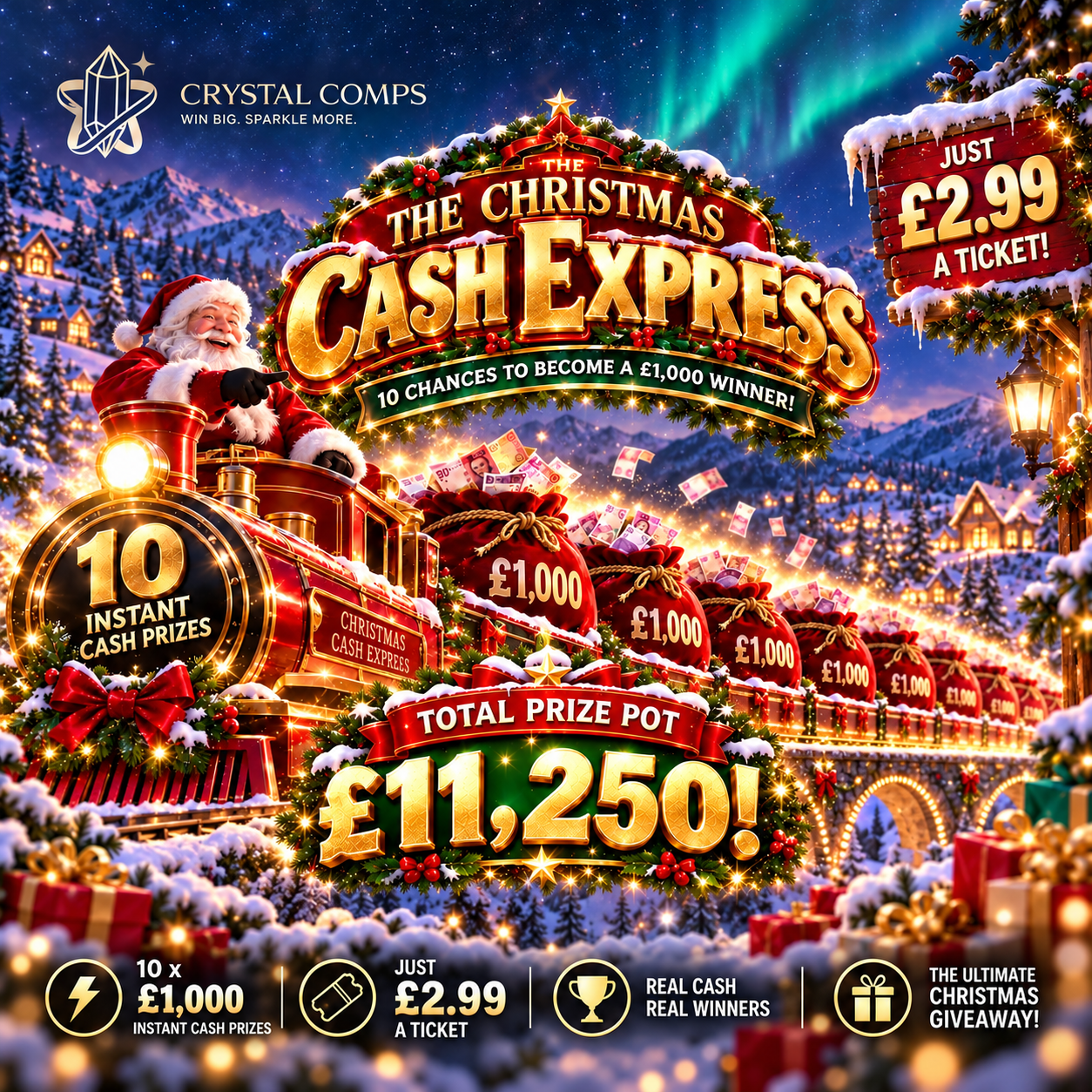 🚂❄️10K CASH EXPRESS❄️🚂
