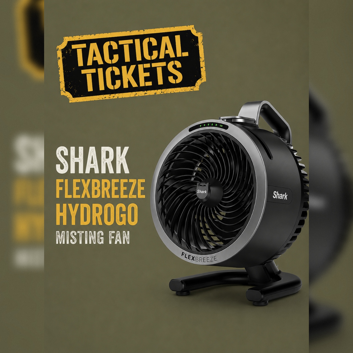 Shark FlexBreeze HydroGo Misting Fan