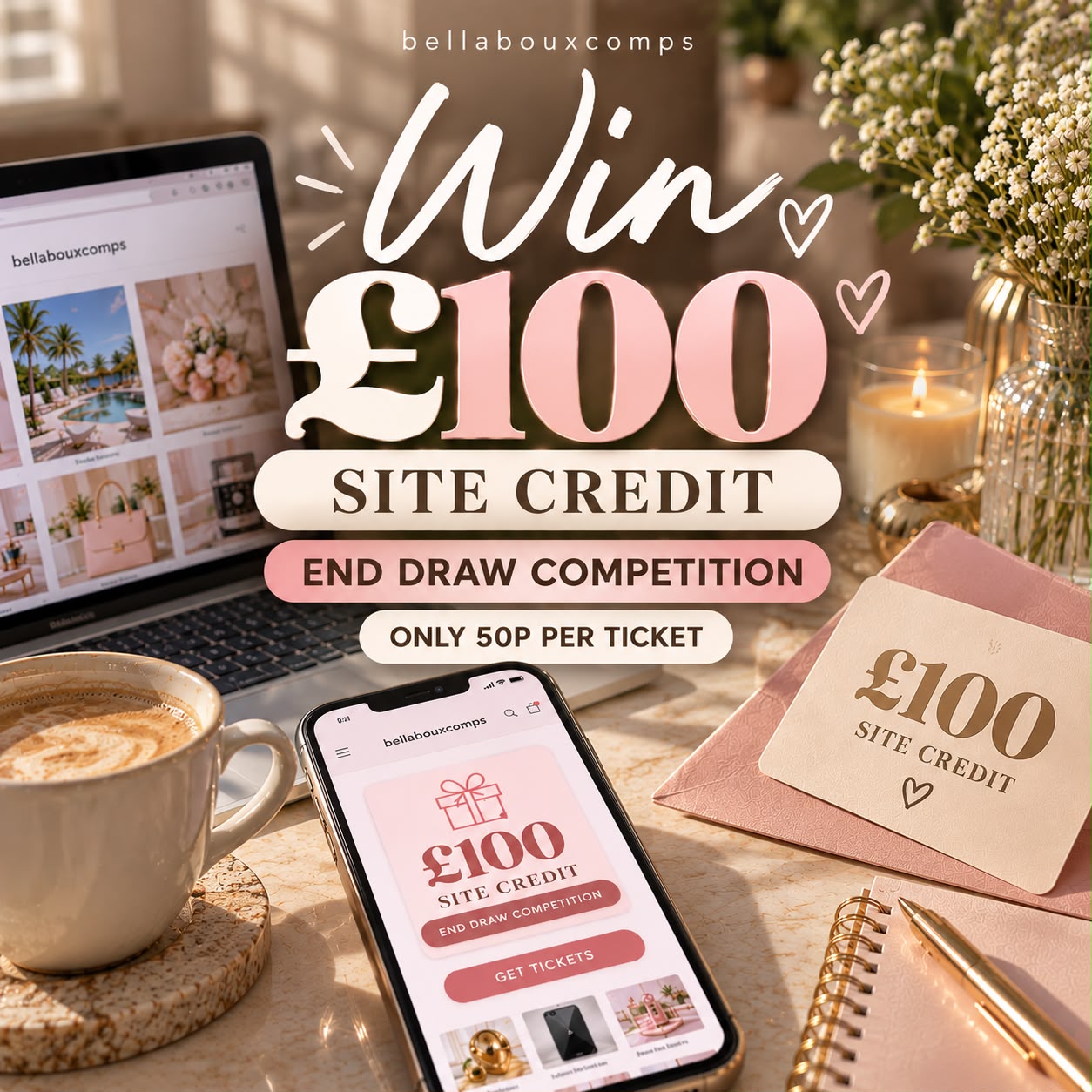💗💳 WIN £100 SITE CREDIT 💳💗